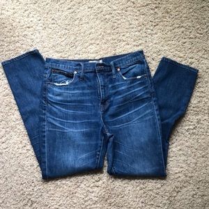 Madewell high-rise Slim Boyjean size 30